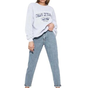 KOTTY Women’s High Waist Denim Jeans | Straight, Relaxed & Wide Leg Fit | Light Blue, Dark Blue & Black | Casual Regular Length Fashion Wear