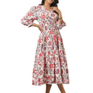 GRECIILOOKS Dress for Women Stylish | One Piece Dress for Women Long | Women Dress | Long Dress for Women | Maxi Dress for Women