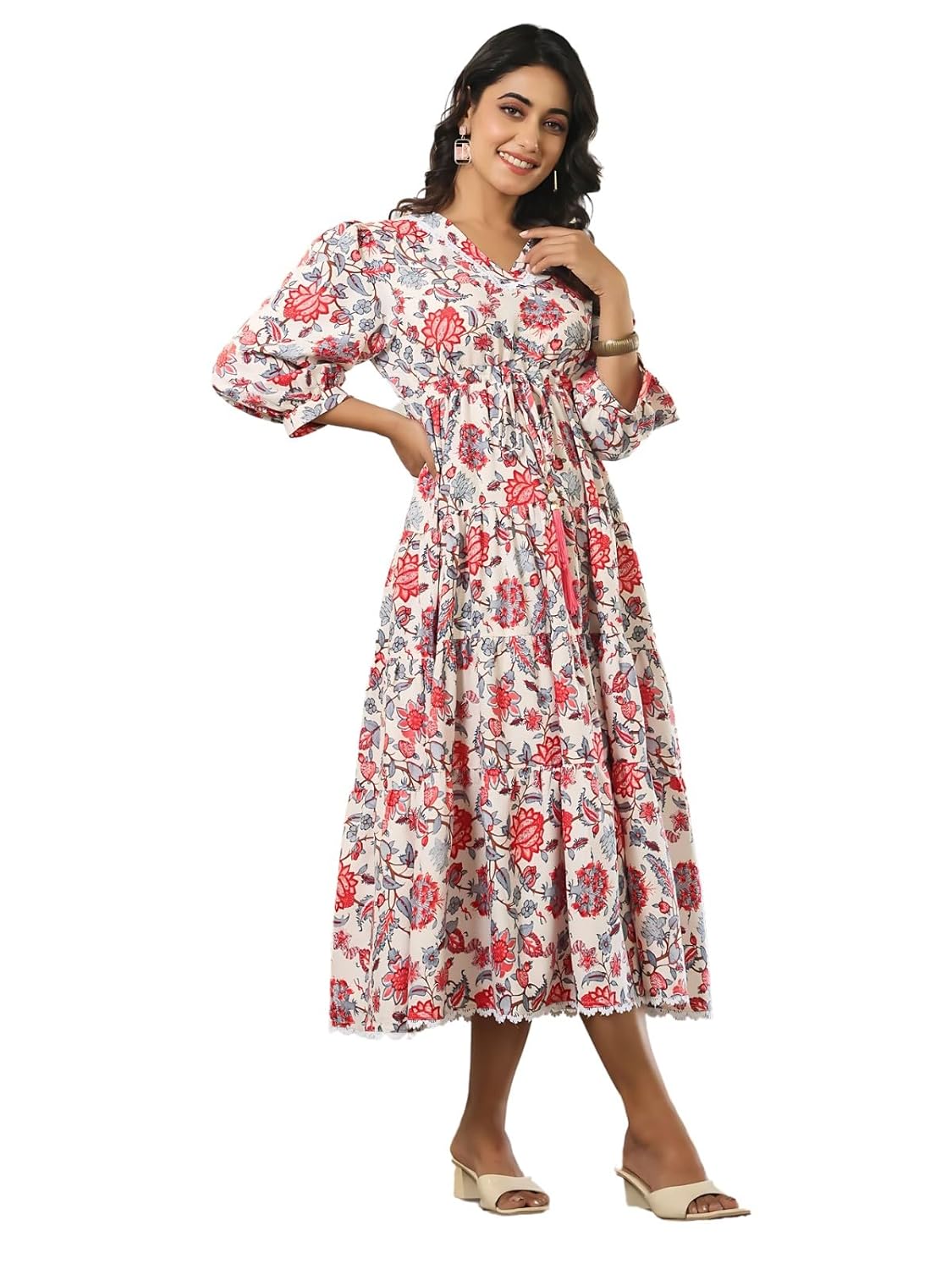 GRECIILOOKS Dress for Women Stylish | One Piece Dress for Women Long | Women Dress | Long Dress for Women | Maxi Dress for Women